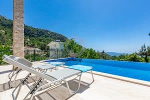Villa Artemis Gold pool terrace